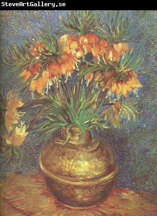 Vincent Van Gogh Fritillaries in a Copper Vase (nn04)